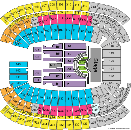 Gillette Stadium Bon Jovi Seating Chart